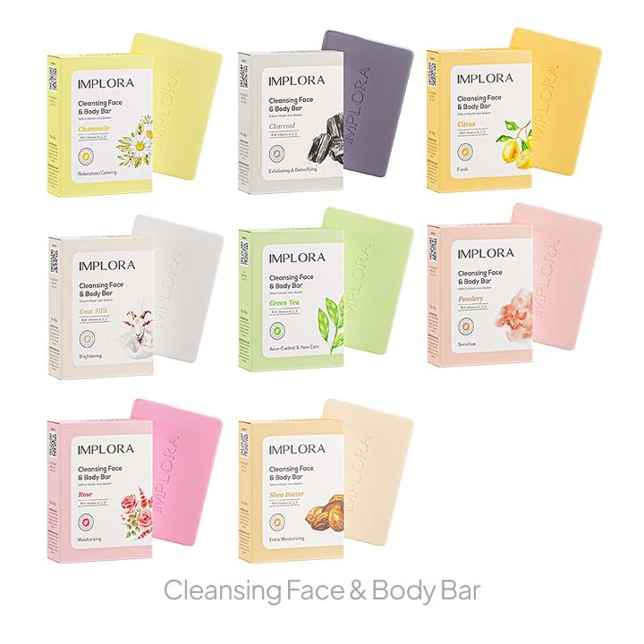 Implora Cleansing Face & Body Bar Soap